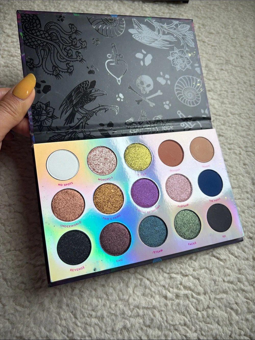 Colourpop disney villains